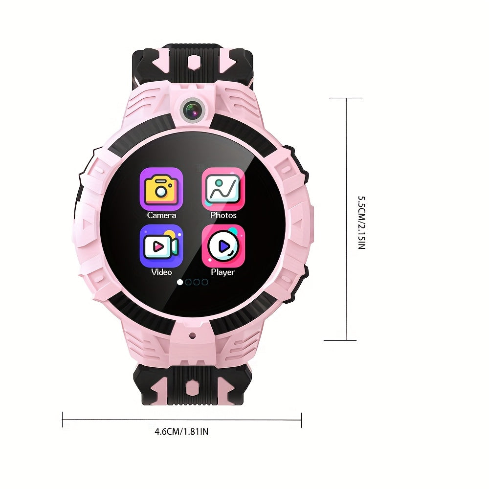 Orologio intelligente per bambini con touchscreen, fotocamera, batteria ricaricabile USB