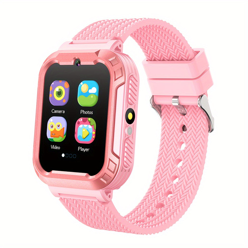 Reloj inteligente para niños con pantalla táctil, recargable por USB, rastreador de fitness educativo