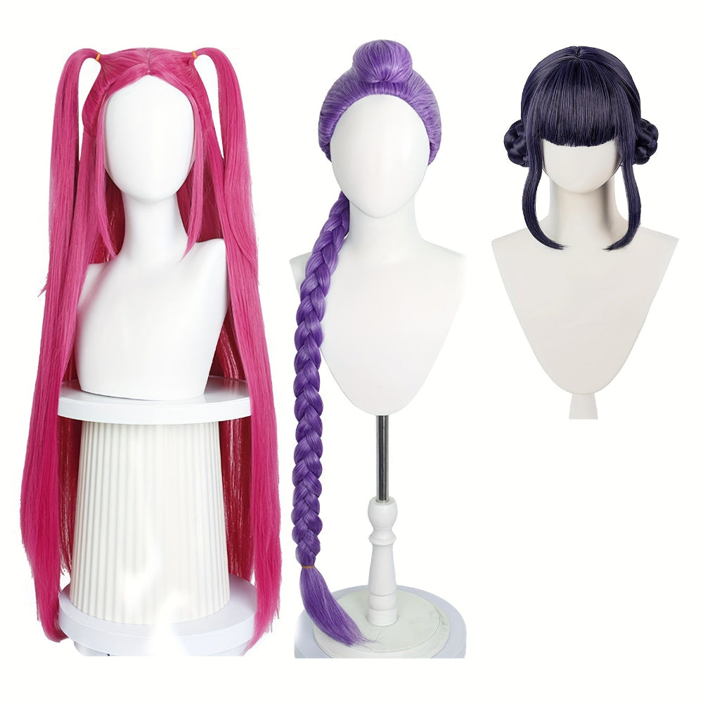 Costume Halloween bambino con parrucca