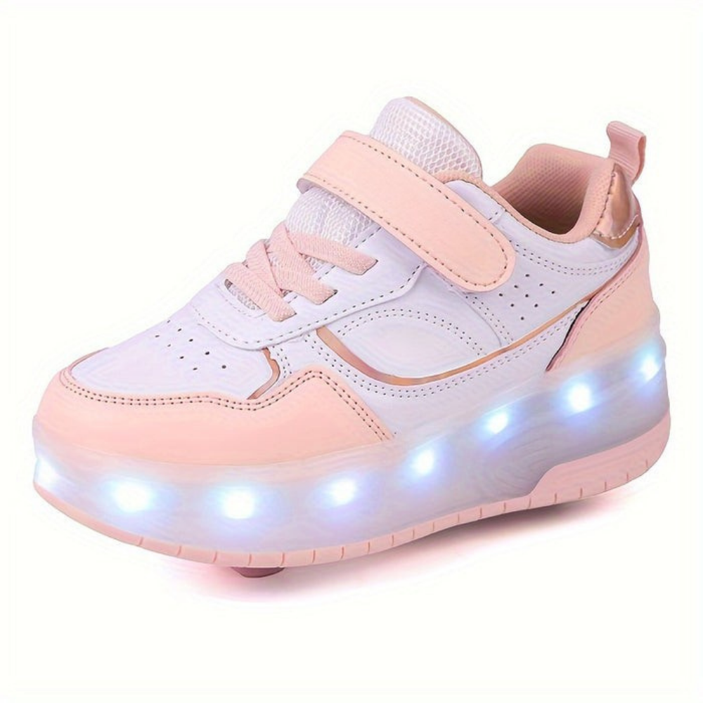 Børns lys-op rullesko | Blinkende sneakers