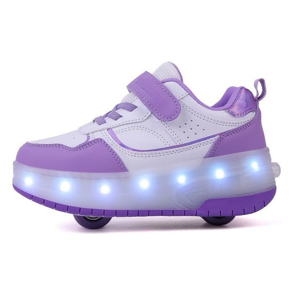 Børns lys-op rullesko | Blinkende sneakers