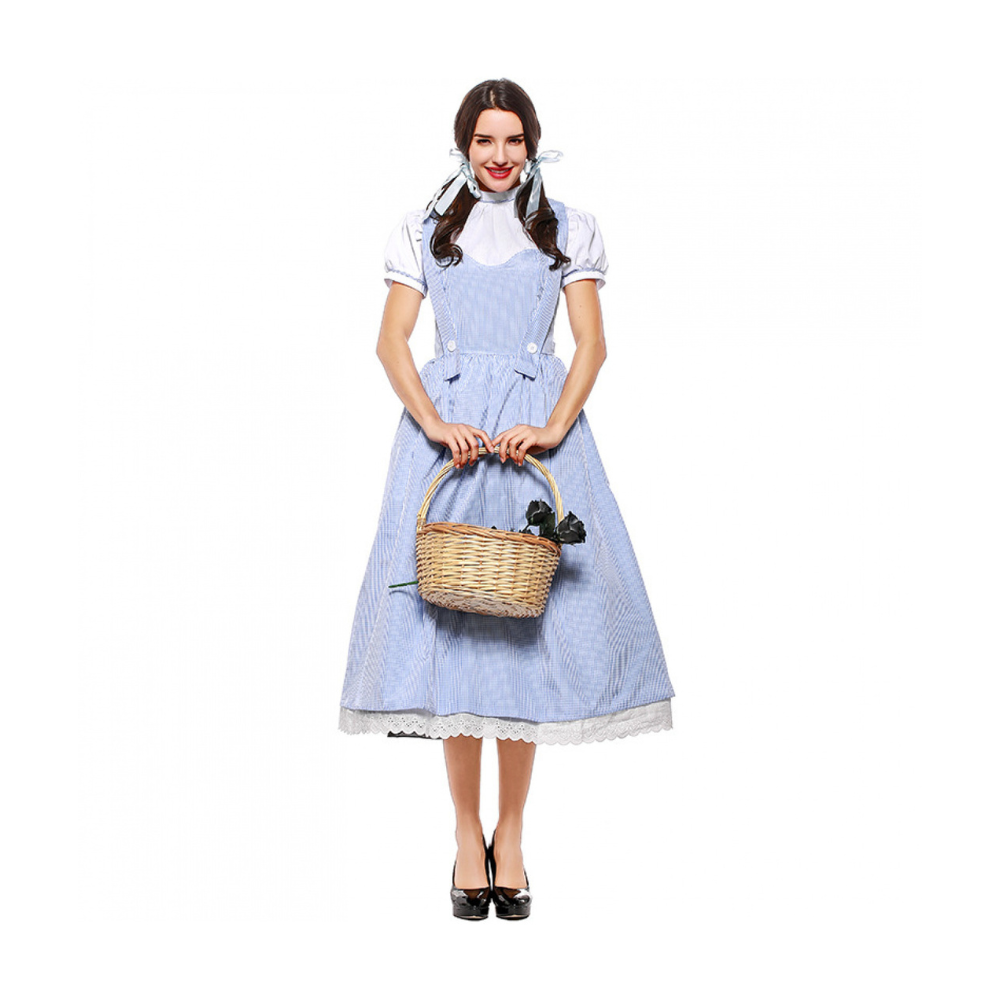 Vintage Halloween Dorothy Costume Dress