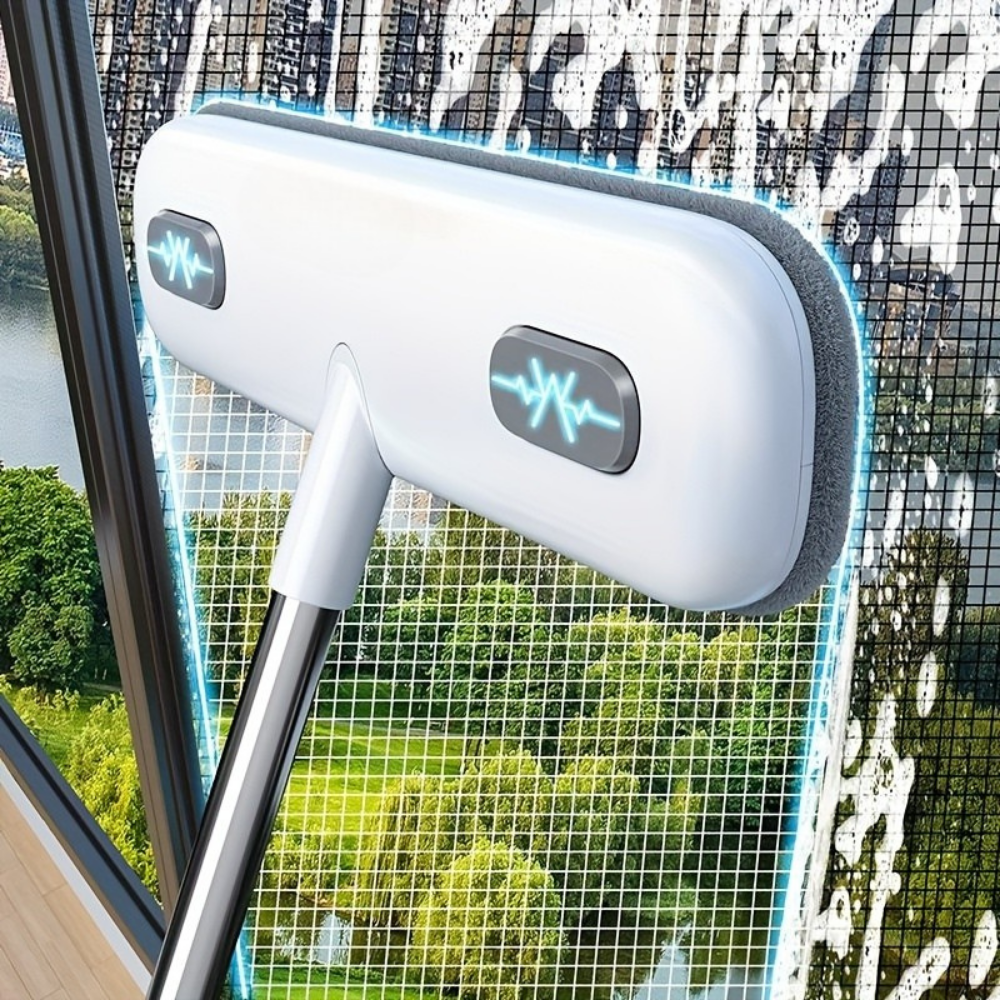 Brosse de nettoyage de fenêtres outil en plastique extensible