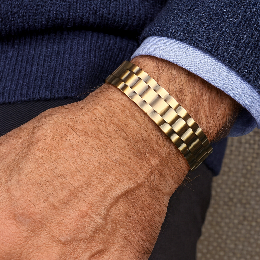 Bracelet magnétique en cuivre Thérapie Bande de bien-être