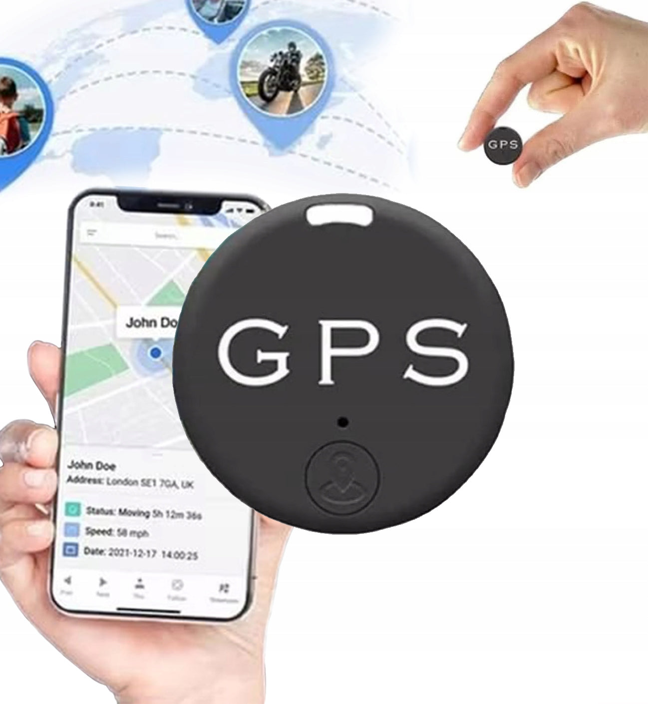 GPS tracker mini magnetické zařízení v reálném čase