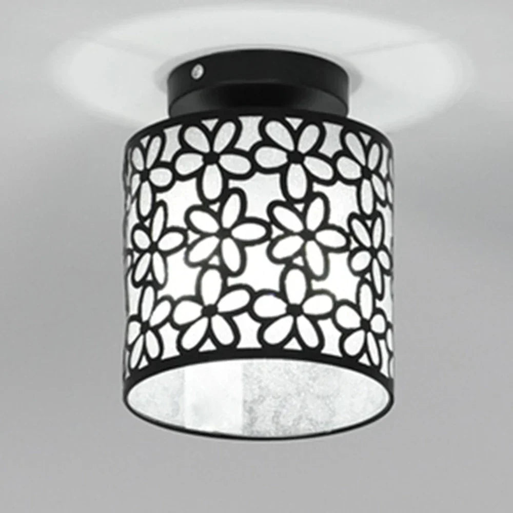 Blossom Glow Ceiling Lamp – Contemporary Floral Design Light Fixture for Living Room and Hallway