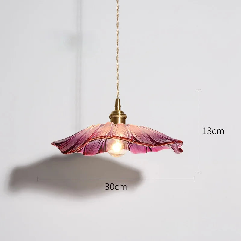 BloomAura - Elegant Flower Ceiling Lamp