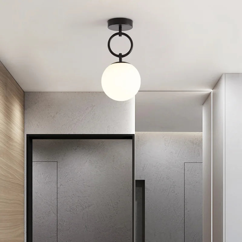 Luminous Aura - Elegant Minimalist Ceiling Light Chandelier in Nordic Style for Modern Spaces