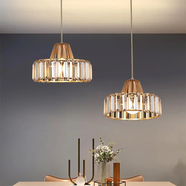 Luminous Aura Pendant Light – Chic Dimmable LED Chandelier for Living and Bedroom Elegance