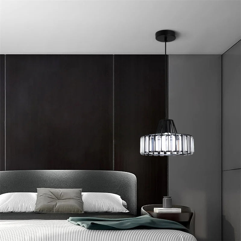 Luminous Aura Pendant Light – Chic Dimmable LED Chandelier for Living and Bedroom Elegance