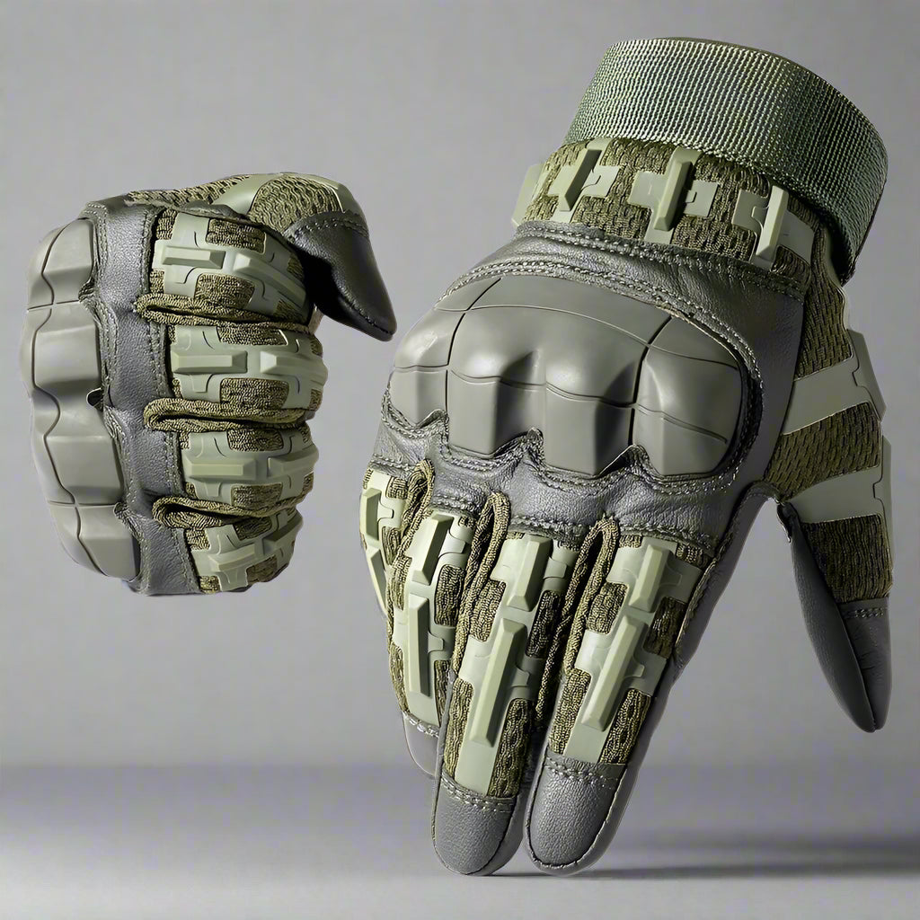Men's Tactical Full Finger Motorcycle Gloves | Durable Hunting Gear