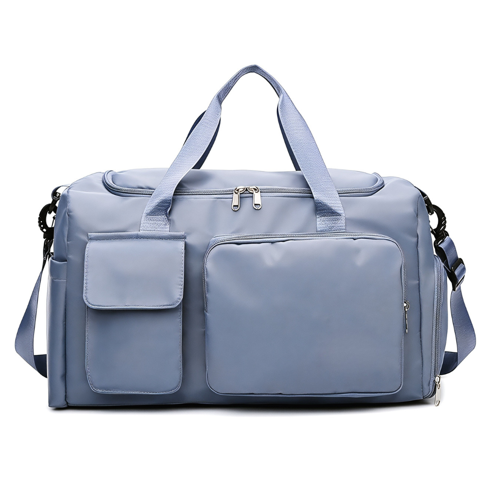 Waterproof Travel Duffel Bag | Large Gym Luggage Shoe Compartment