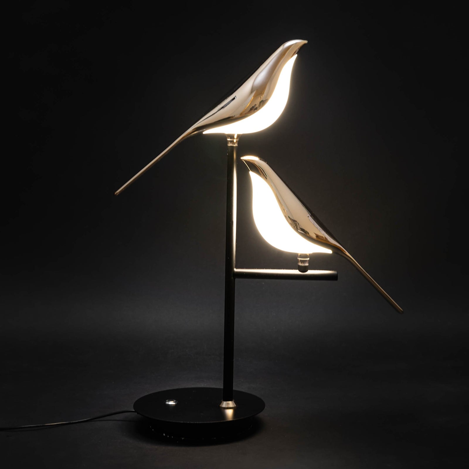 LED bordlampe fugl moderne skulptur