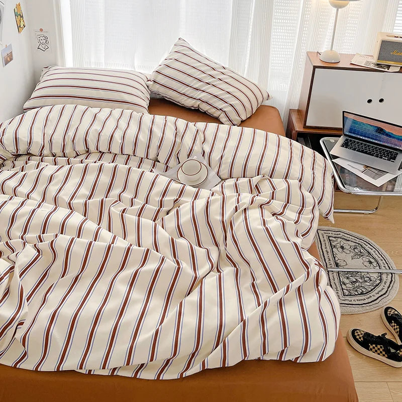 NordicaStripe - Striped bedspread bedding set