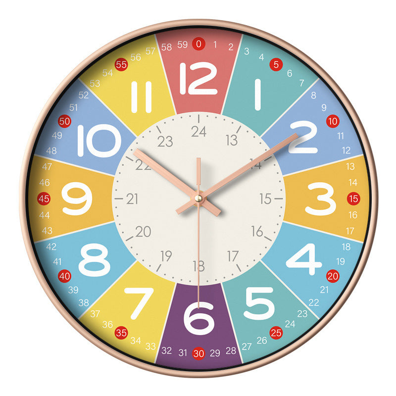 SilentTime - Quiet Wall Clock for Kids' Rooms