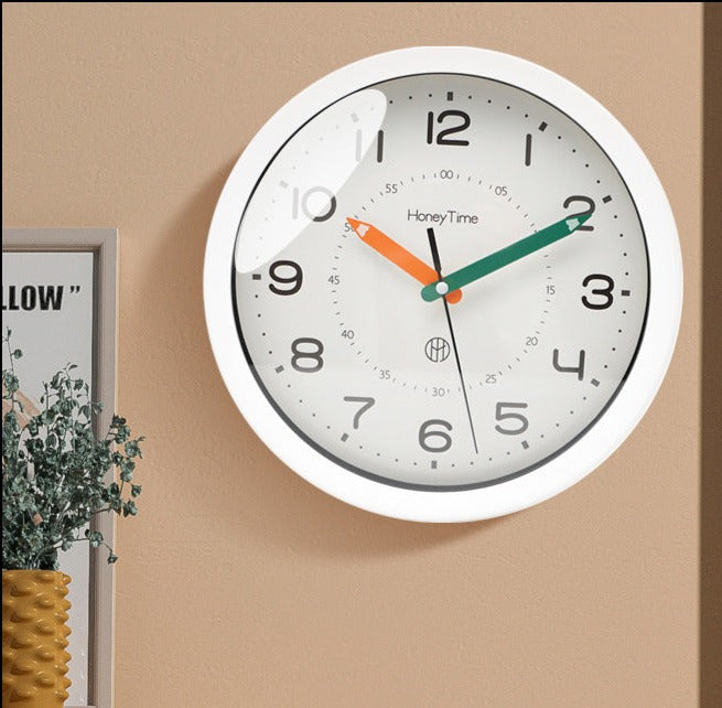 SilentTime - Ultra Quiet Wall Clock for Kids’ Room