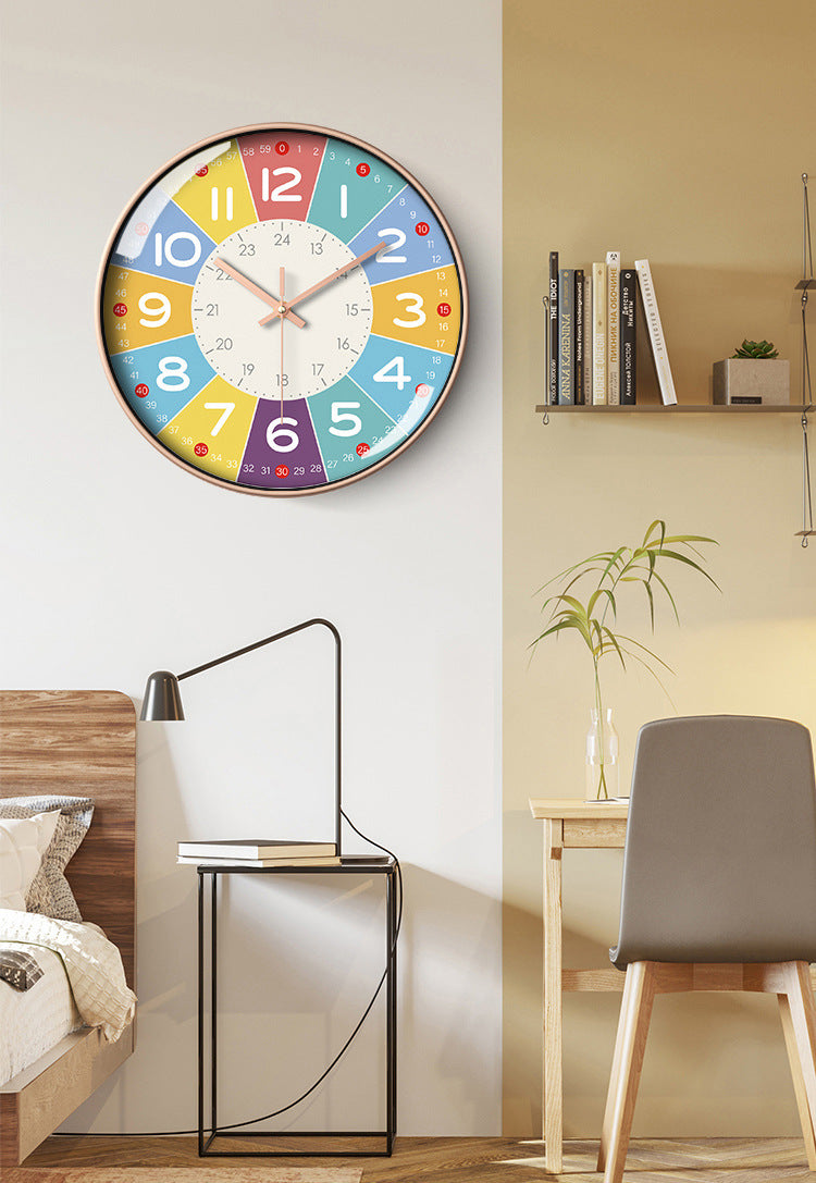 SilentTime - Quiet Wall Clock for Kids' Rooms