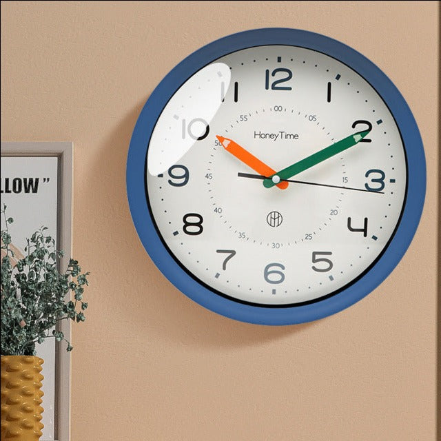 SilentTime - Ultra Quiet Wall Clock for Kids’ Room