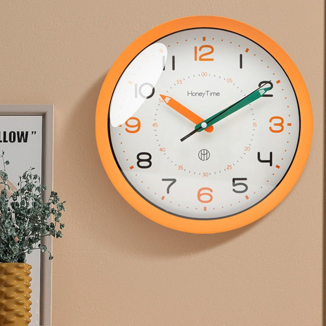 SilentTime - Ultra Quiet Wall Clock for Kids’ Room