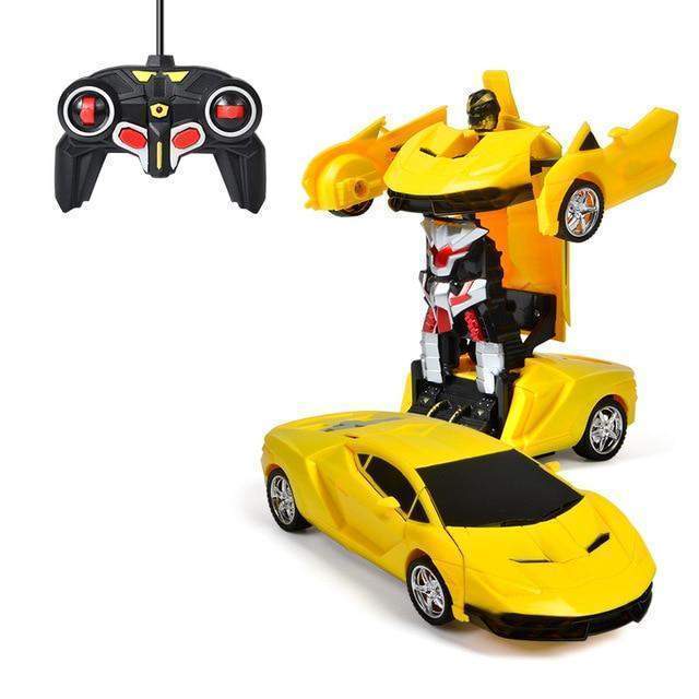 Remote Control Transforming Robot Car Toy