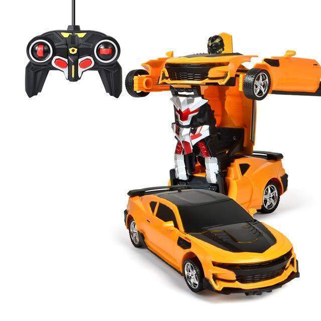 Remote Control Transforming Robot Car Toy