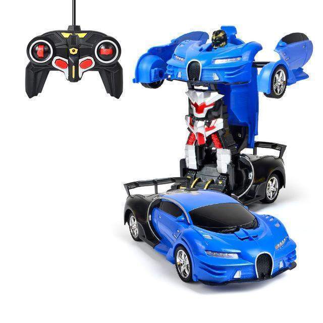 Remote Control Transforming Robot Car Toy