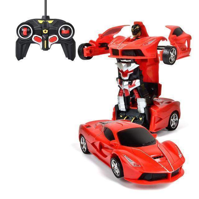 Remote Control Transforming Robot Car Toy