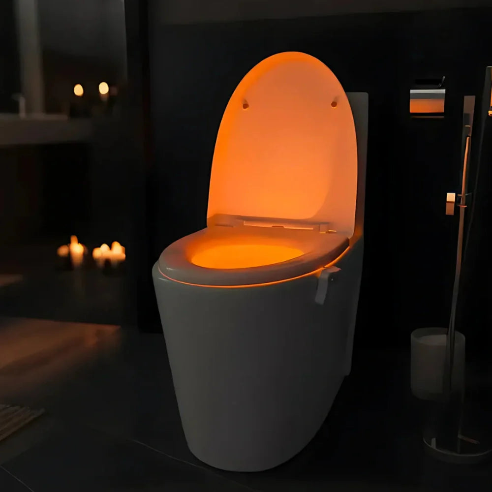 Toiletlys LED natgulvsensorlampe
