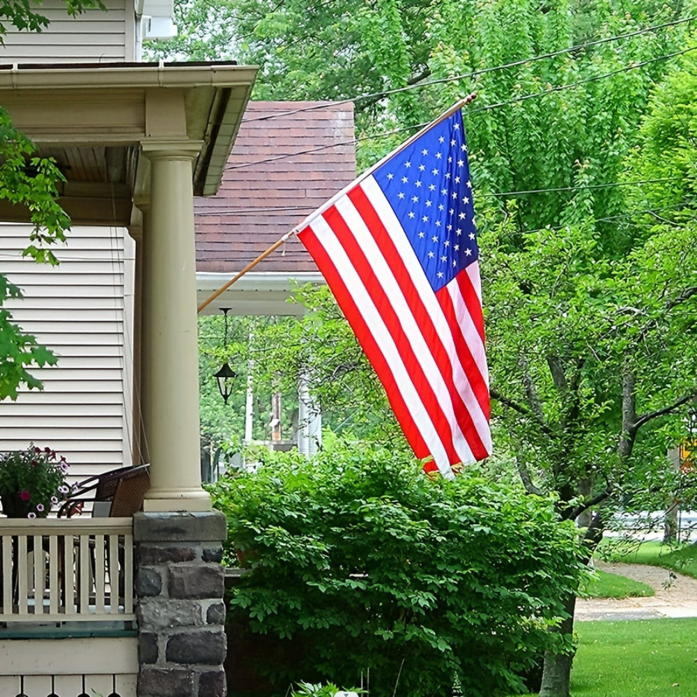 Outdoor amerikanische Flagge Schwerlast-Polyester Messingösen