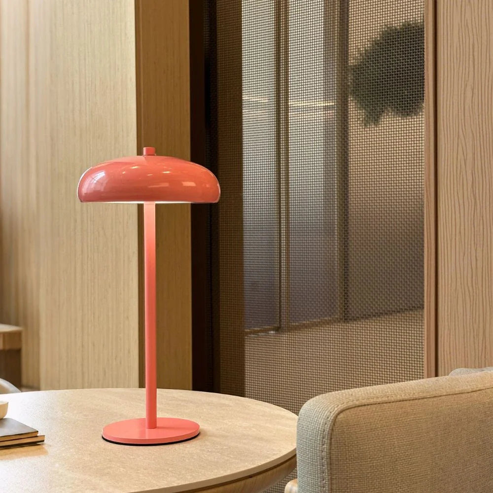 LED bordlampe metal genopladeligt lys