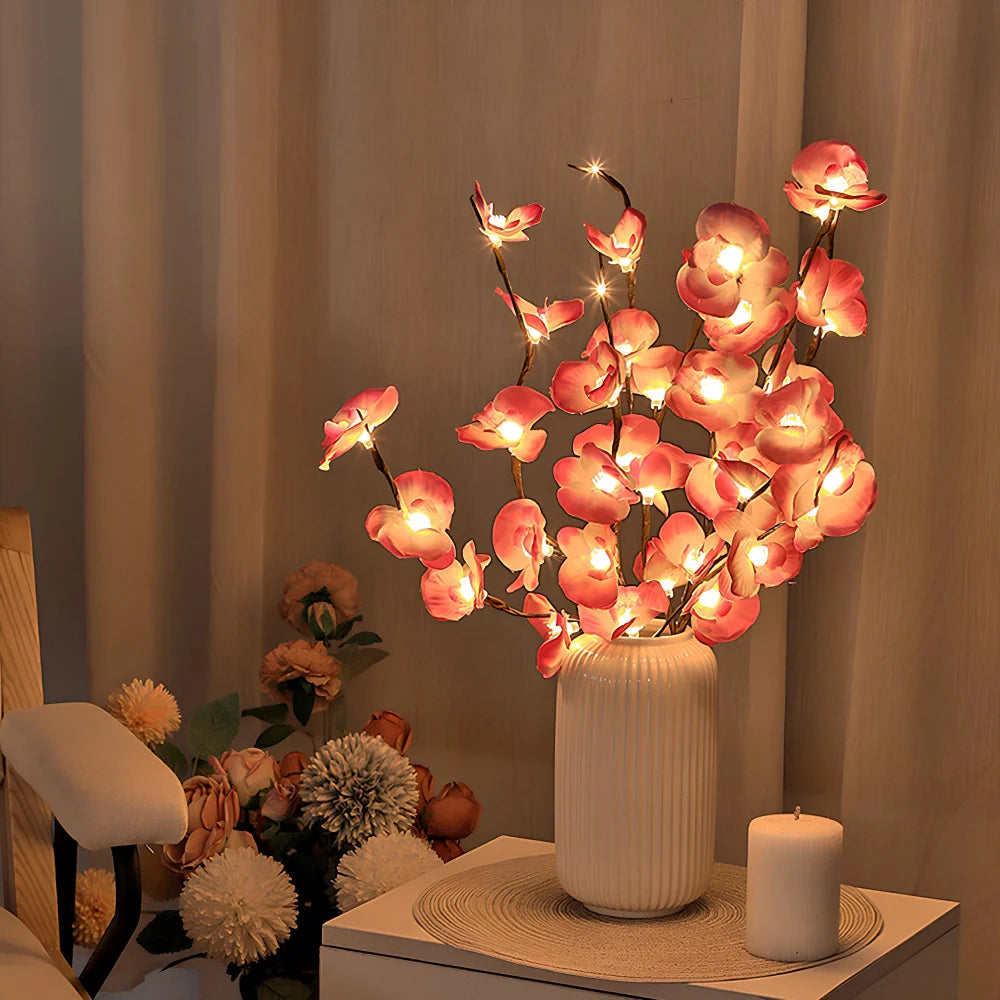 LED-oplyst kunstig gren bordlampe
