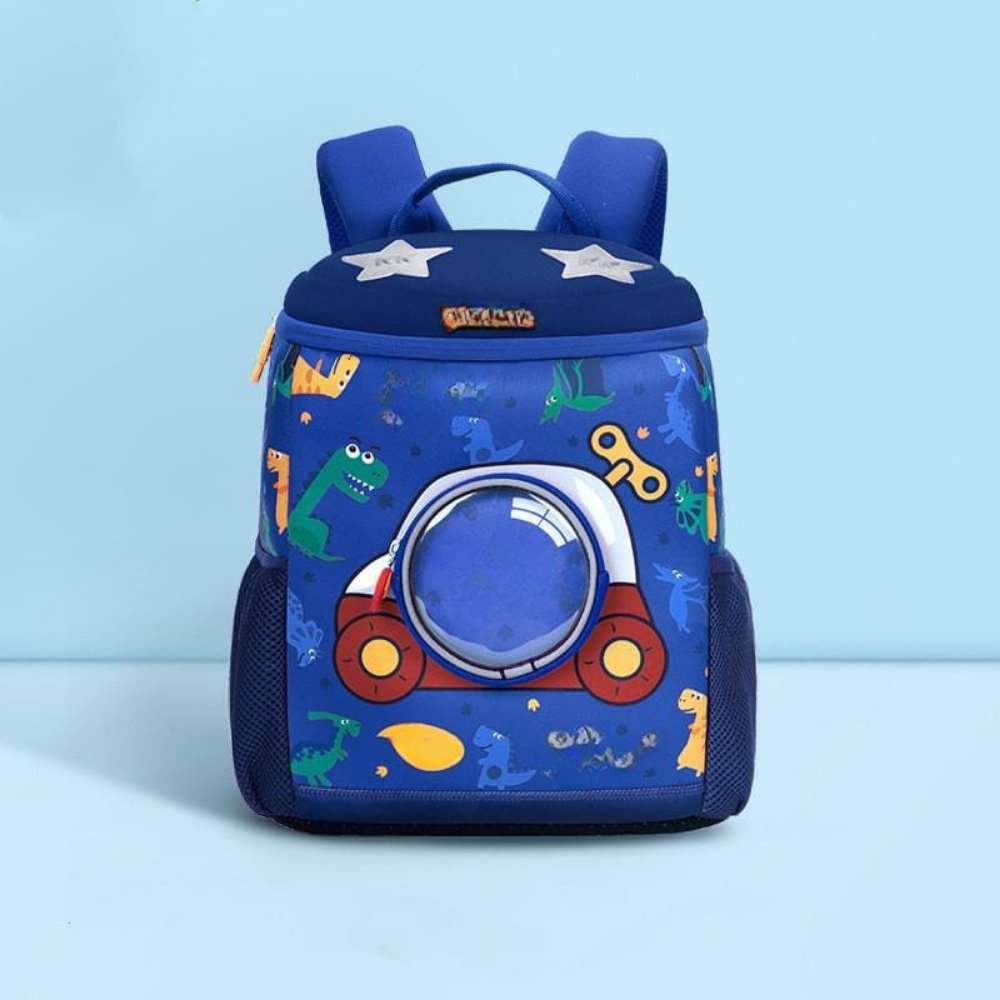 Sac à dos léger garçon mignon dinosaure | Coque rigide design cartoon