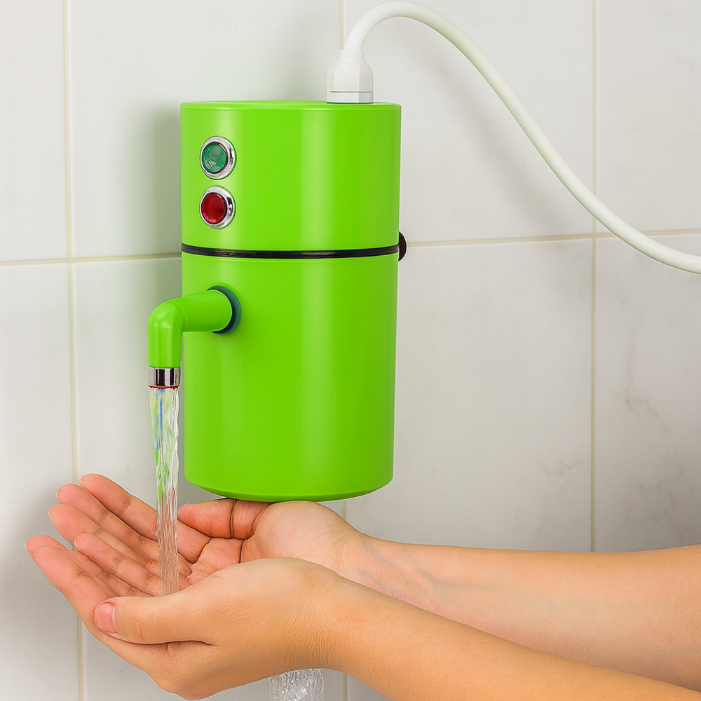 Tragbarer Sofort-Wassererhitzer für Badezimmer und Küchenspüle