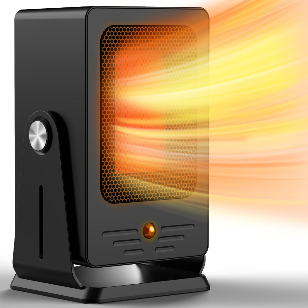 Přenosný elektrický přímotop s nastavitelným termostatem