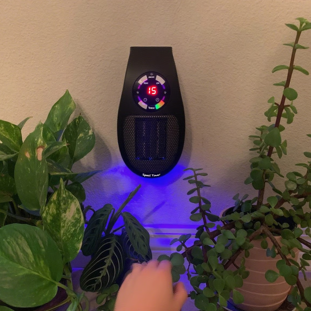 Přenosný elektrický přímotop energeticky úsporný s termostatickou regulací