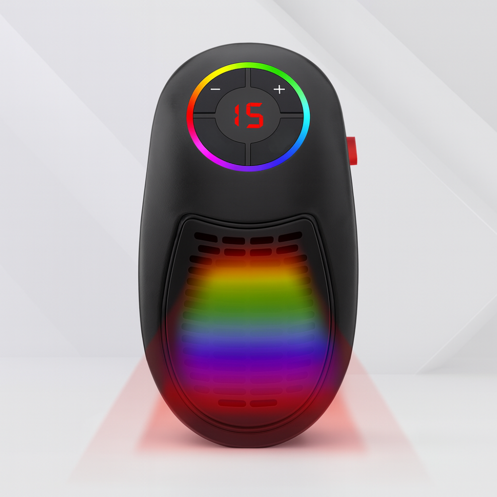 Tragbarer elektrischer Raumheizer energieeffizient Thermostatsteuerung