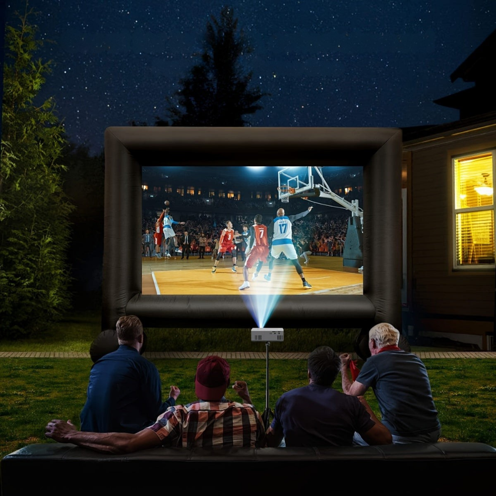 Přenosný mini projektor domácí kino displej