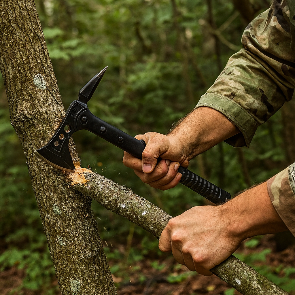 Hunting Gear Tactical Survival Hatchet Stainless Steel