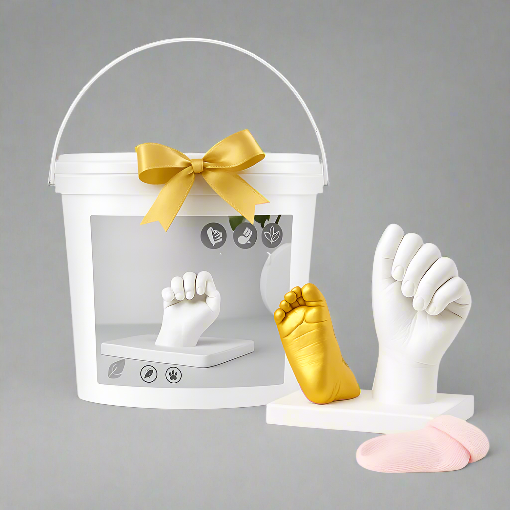 Kit de moulage bébé Souvenir empreinte main et pied