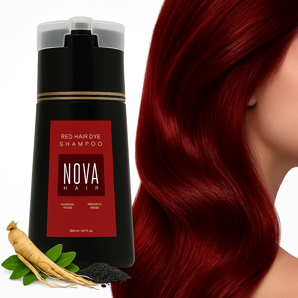 Shampooing colorant naturel pour cheveux sains