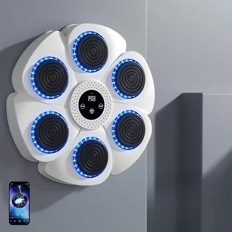 Hjemme bokse vægtræner med Bluetooth musik