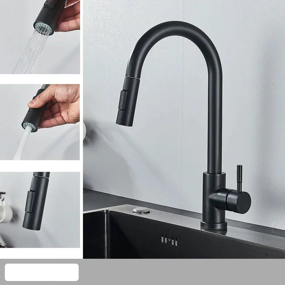 FlexiStream - Pull-Out Kitchen Faucet with Flexible Spray