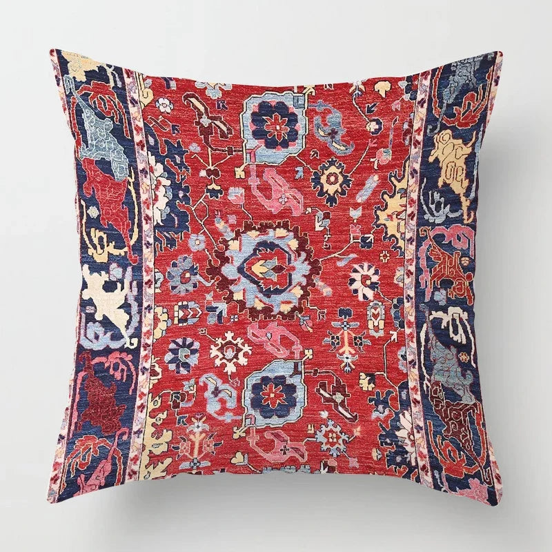 Boho Bliss Cushion Cover – Stylish Moroccan-Inspired Decor for Living Room and Office, High-Quality Design for Sofa and Seating Area