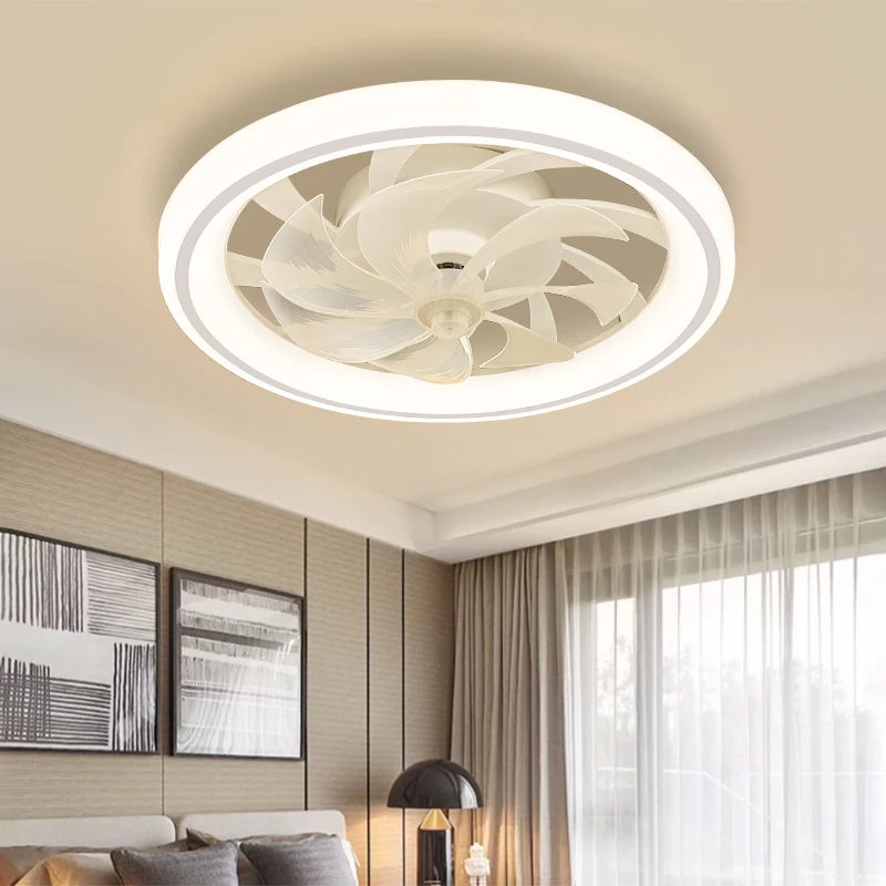 BreezeLight - Smart Ceiling Fan with Lights and Remote Control for Silent Comfort