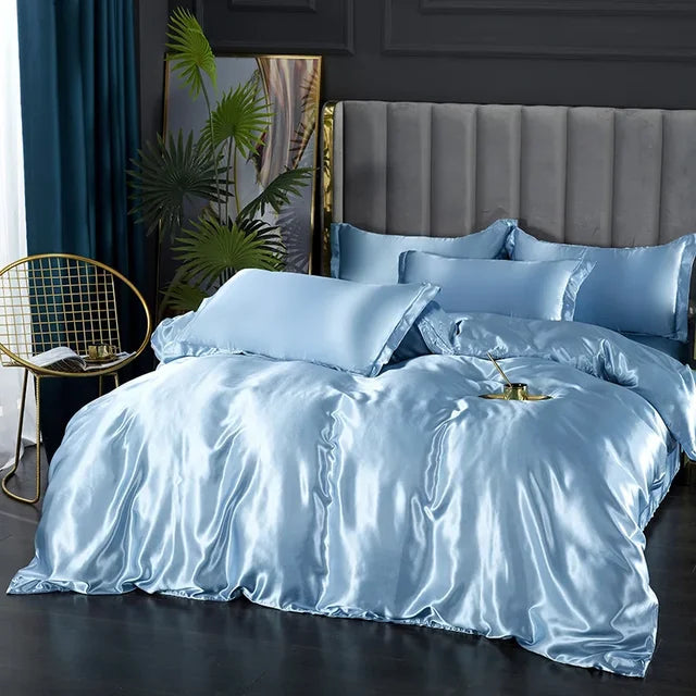 SilkenDreams - Luxury Satin Bedding Set