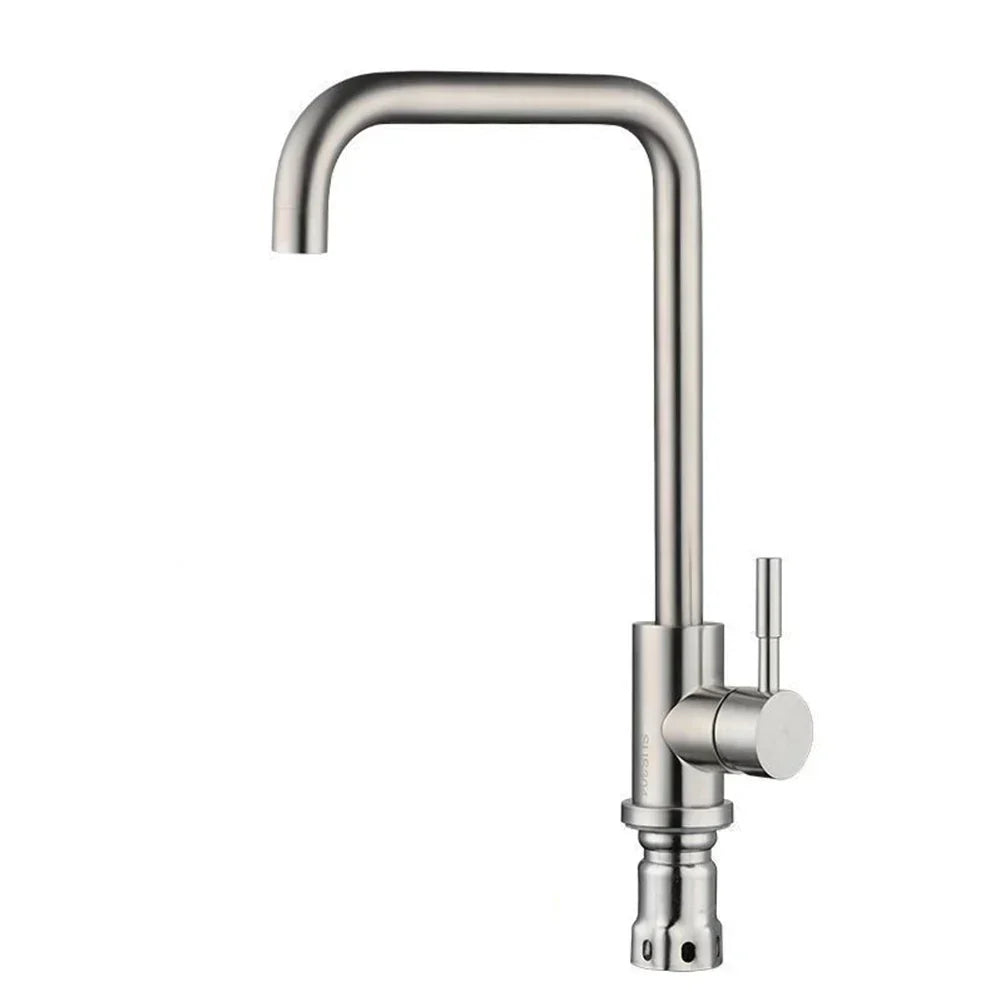 AquaGleam Stainless Steel Faucet – Premium Rust-Free Design with Swivel Spout, Durable & Easy to Clean for Modern Kitchens