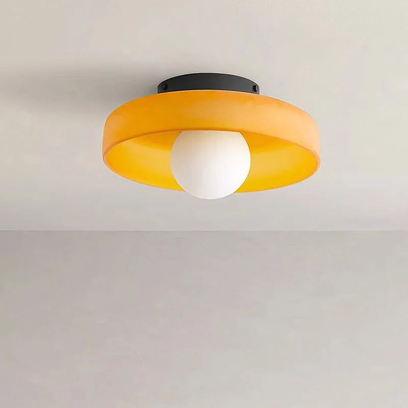 AuroraGlow – Nordic Glass Ceiling Light with G9 LED Source for Modern Spaces