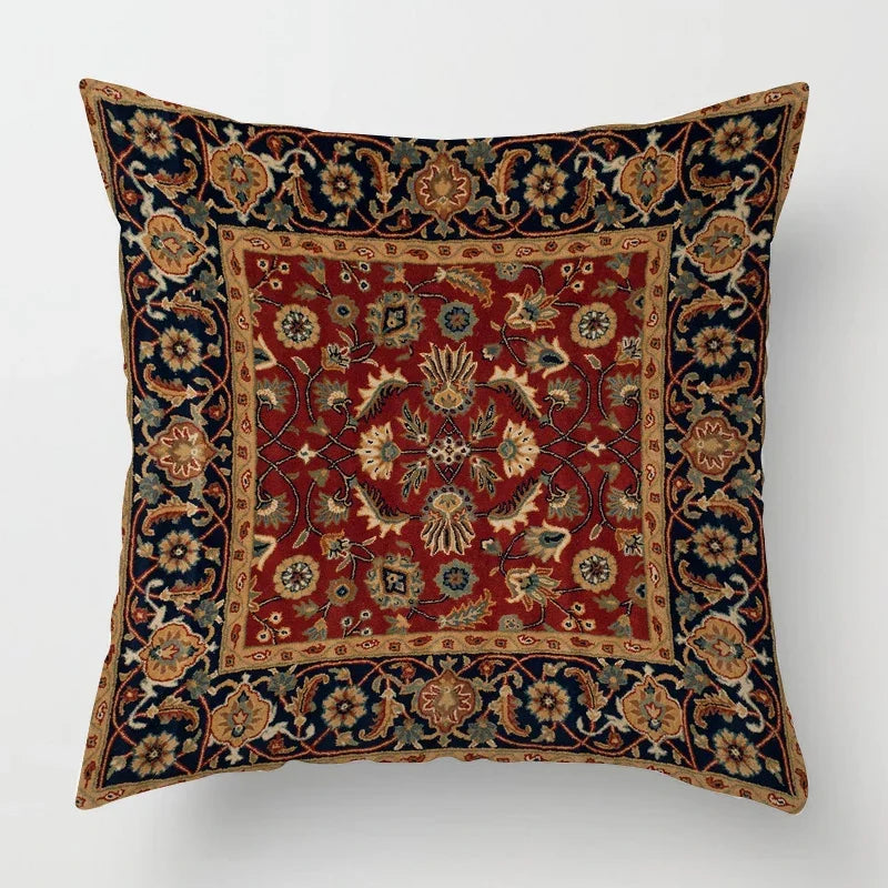 Boho Bliss Cushion Cover – Stylish Moroccan-Inspired Decor for Living Room and Office, High-Quality Design for Sofa and Seating Area