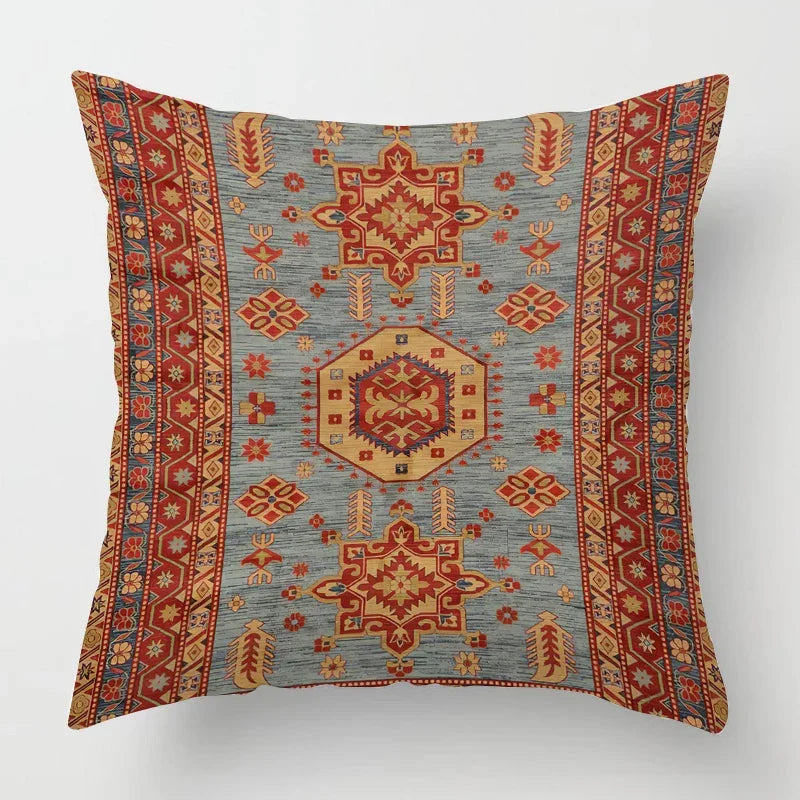 Boho Bliss Cushion Cover – Stylish Moroccan-Inspired Decor for Living Room and Office, High-Quality Design for Sofa and Seating Area