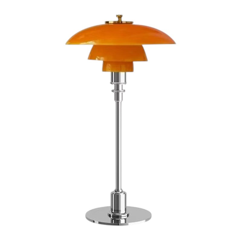 Bordlampe Guld Glas Skandinavisk Stil